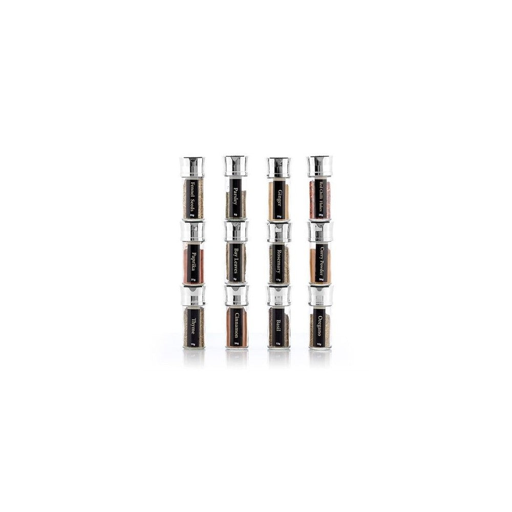 Set pentru condimente 12 piese, 16x32 cm, condimente incluse