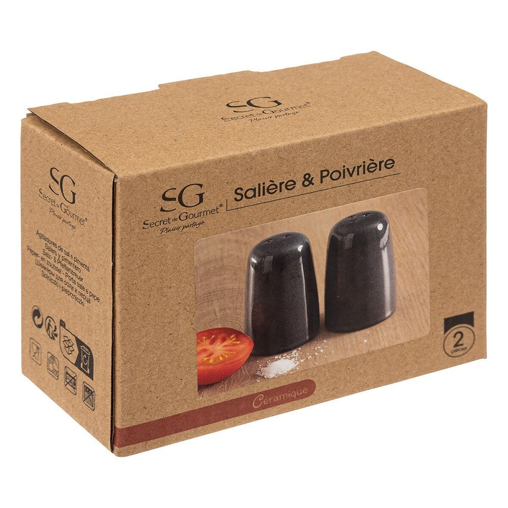 Set solnite Calie Blue, ceramica, 4 x D 4 x H 8.2 cm