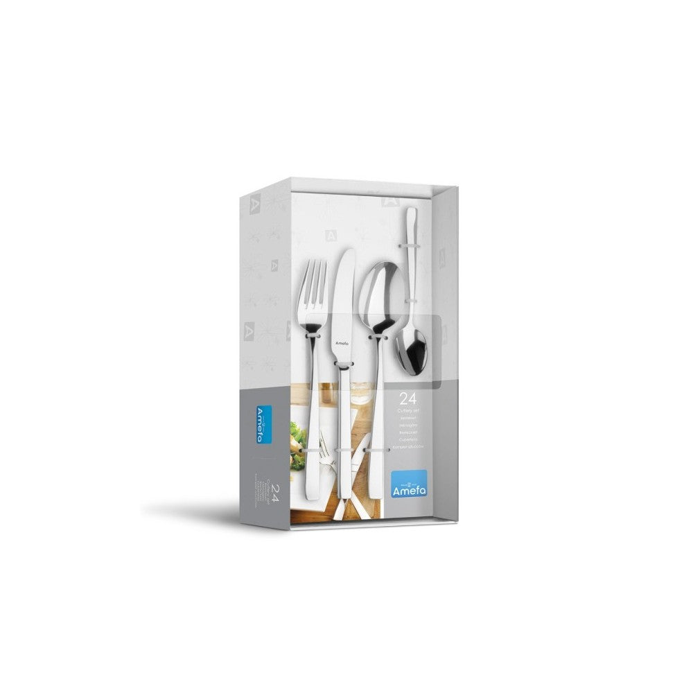 Set tacamuri Amefa Martin, inox 18/10, 3 mm, 24 piese