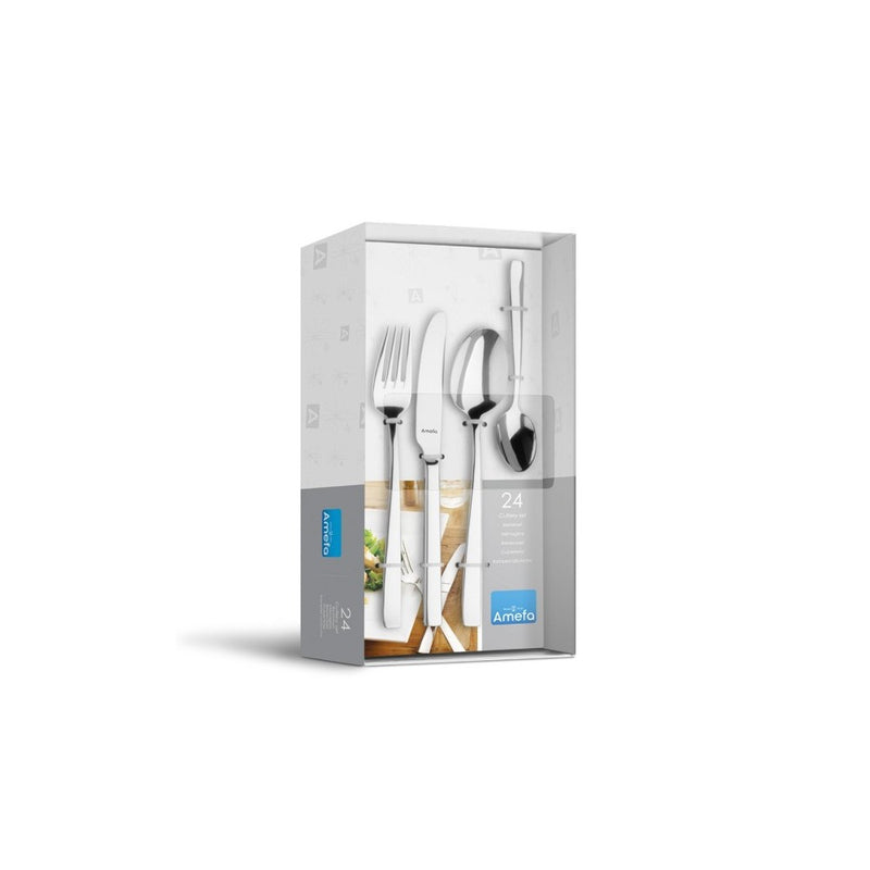 Set tacamuri Amefa Martin, inox 18/10, 3 mm, 24 piese