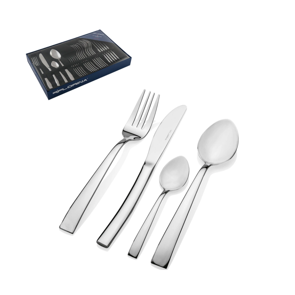 Set tacamuri Avangarda, inox, 24 piese