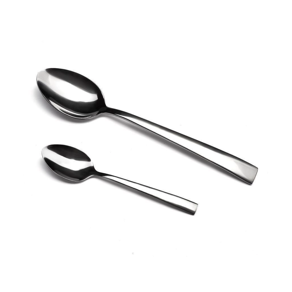 Set tacamuri Avangarda, inox, 24 piese