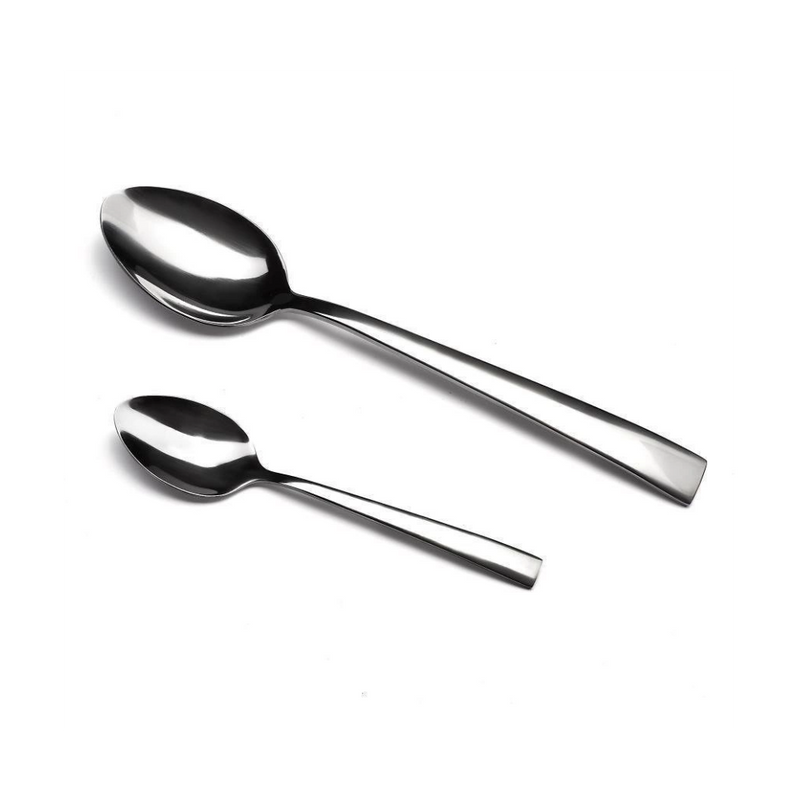 Set tacamuri Avangarda, inox, 24 piese