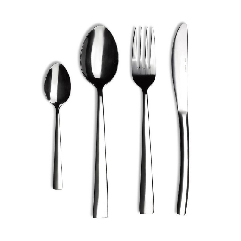 Set tacamuri Avangarda, inox, 24 piese
