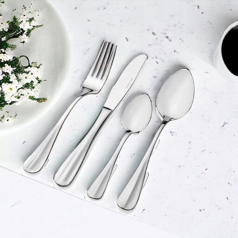 Set tacamuri Marcelino, inox, 24 piese, 2.5 mm