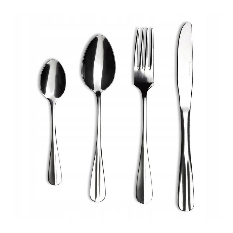 Set tacamuri Marcelino, inox, 24 piese, 2.5 mm