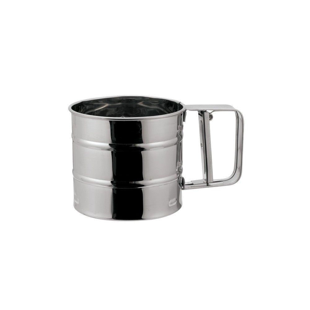 Sita cana Altom, inox, faina, zahar, 9.2 x H. 10.5 cm