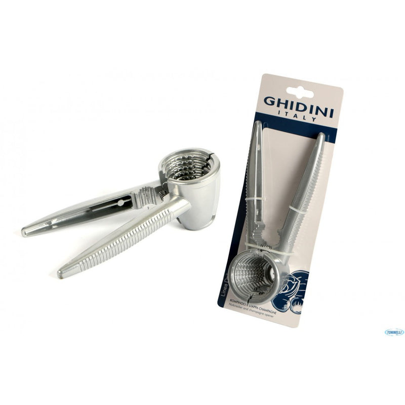 Spargator de nuci Ghidini, aliaj de zinc, 17 x 6 cm - Instrument eficient pentru desfacerea nucilor