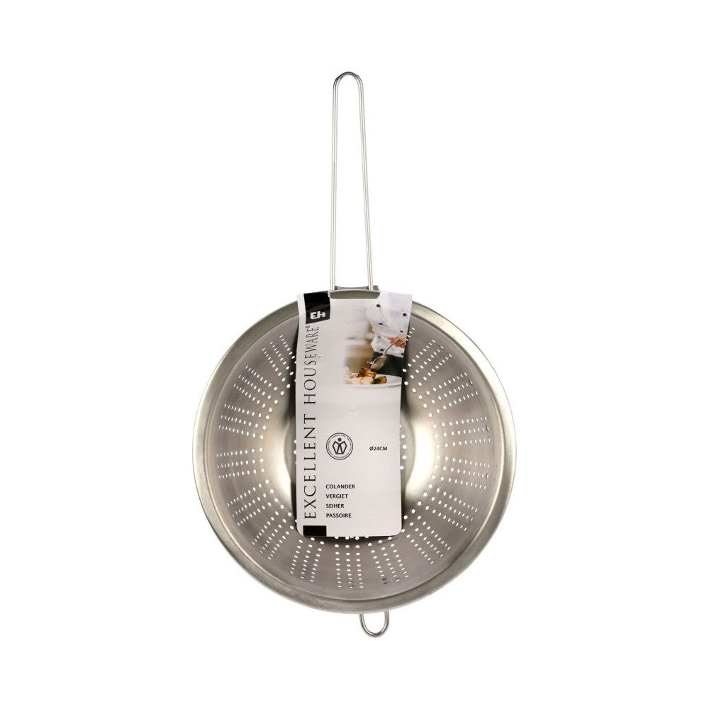 Strecuratoare inox cu maner Excellent, 24 cm