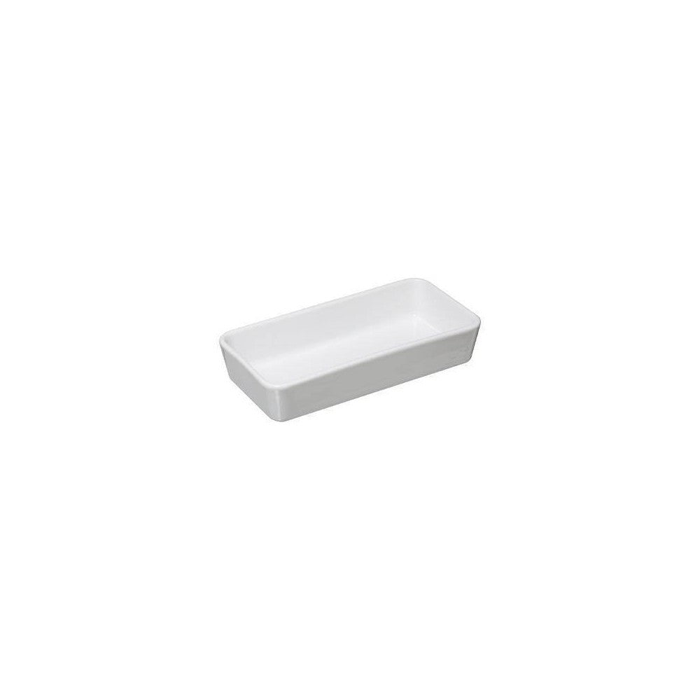 Suport aperitiv Roller, portelan, bambus, 28x10x4,3 cm