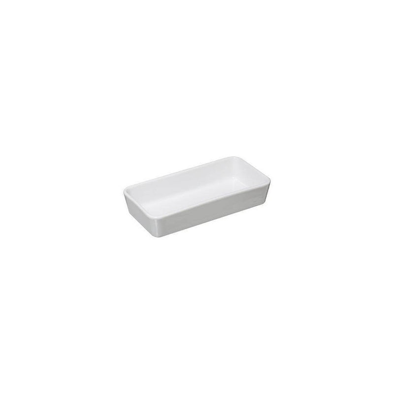 Suport aperitiv Roller, portelan, bambus, 28x10x4,3 cm