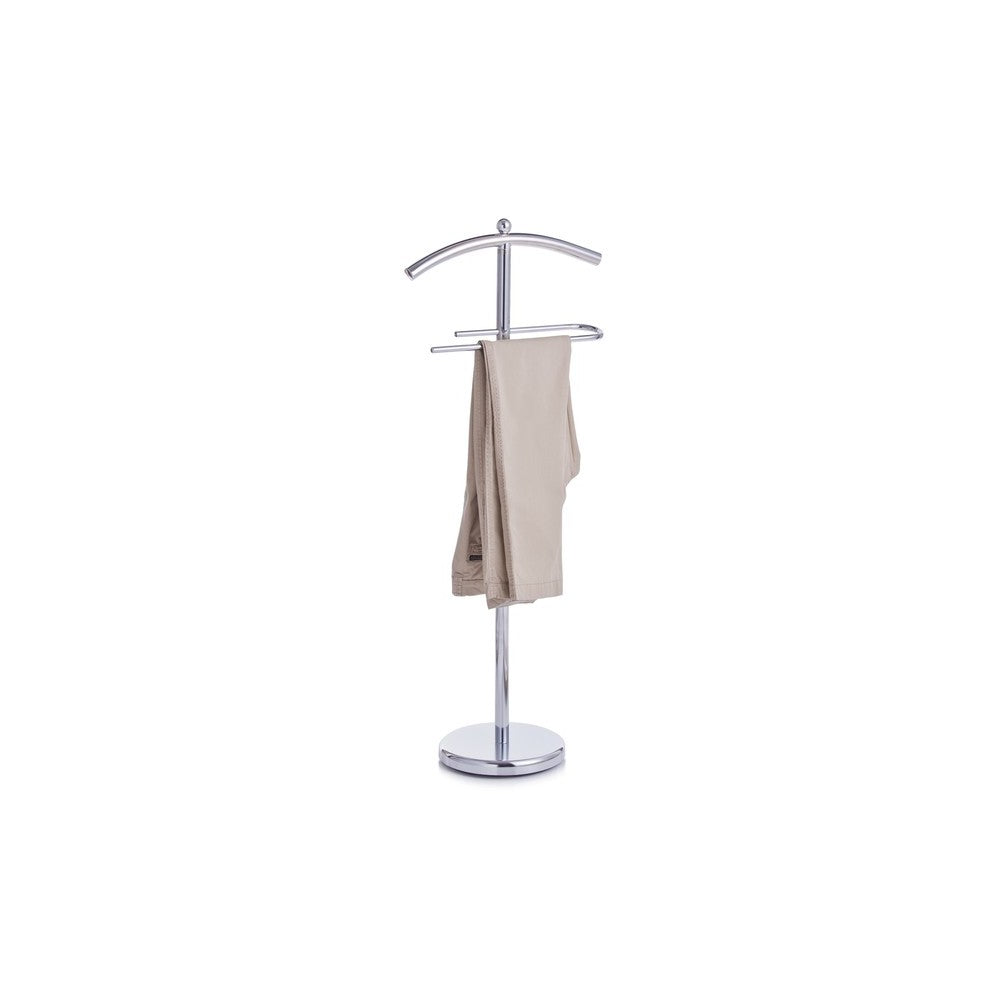 Suport costum valet Zeller Leroy, otel cromat, 43 x 25.5 x 109 cm