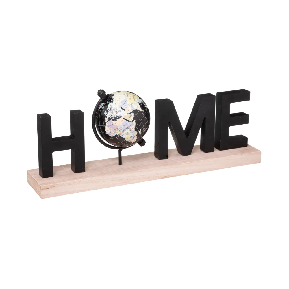 Suport decorativ Marius, lemn, 36 x 8.5 x H 13.5 cm