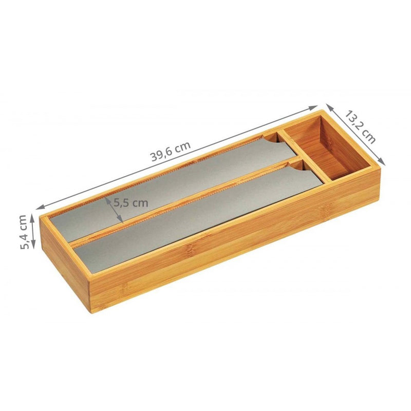 Suport folii bucatrie, 5five, bambus, 39,6x13,2 cm