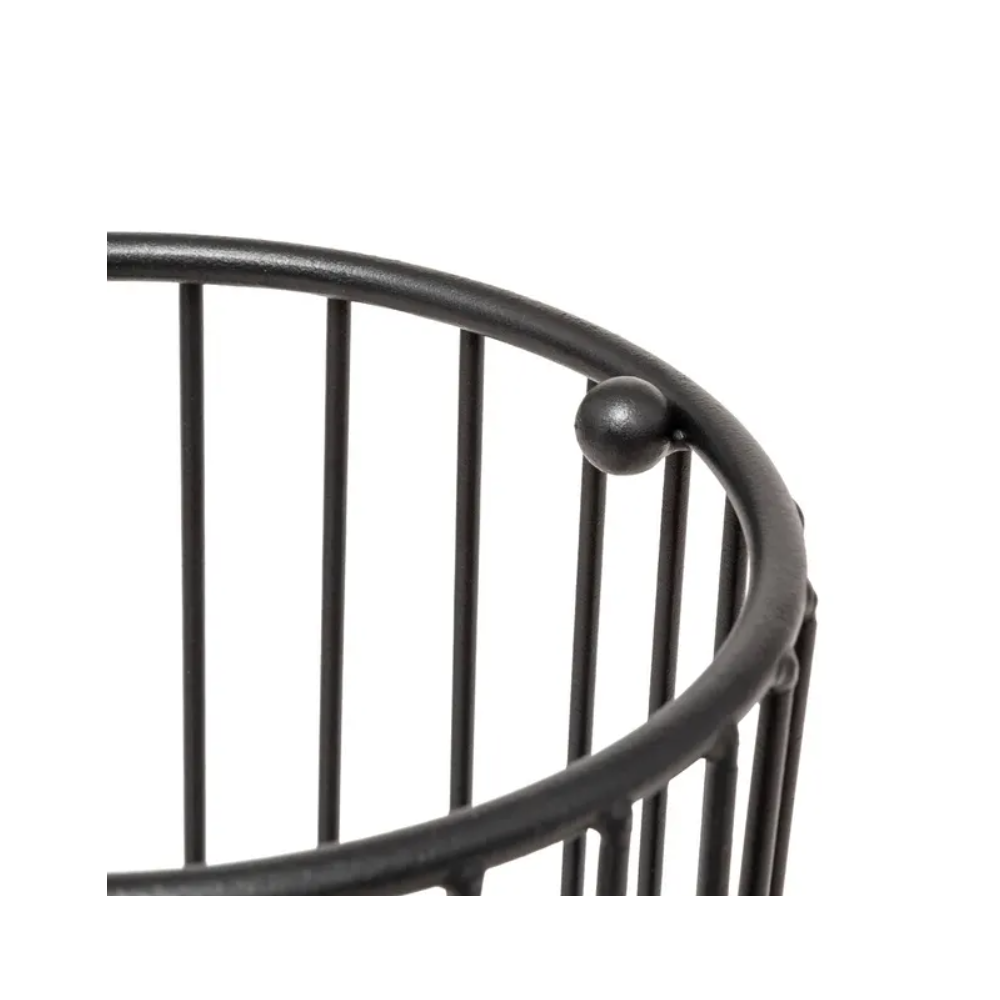 Suport umbrela Metty, metal, negru, 21 x H 47 cm