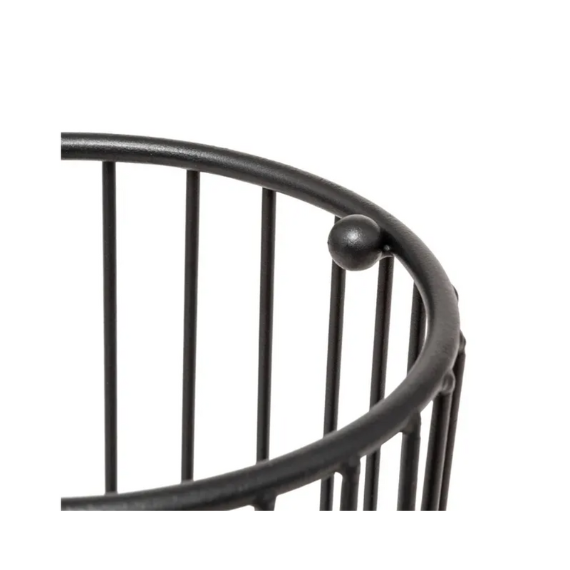 Suport umbrela Metty, metal, negru, 21 x H 47 cm