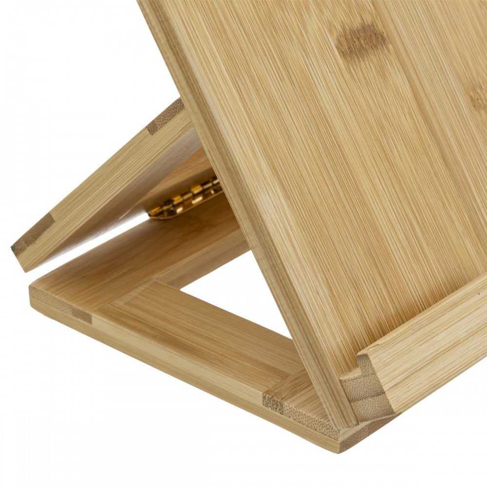 Suport tableta IT-Log, bambus, 20 x 17 x H 25 cm
