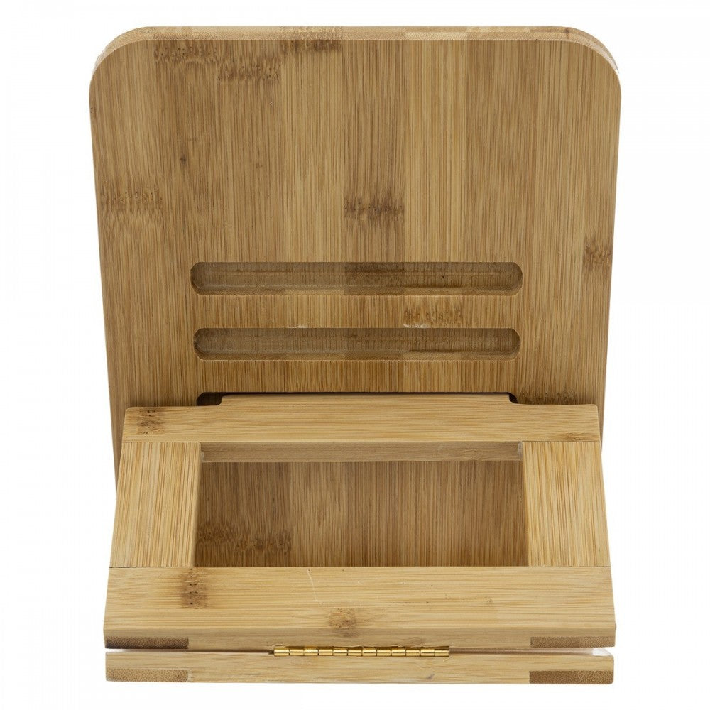 Suport tableta IT-Log, bambus, 20 x 17 x H 25 cm