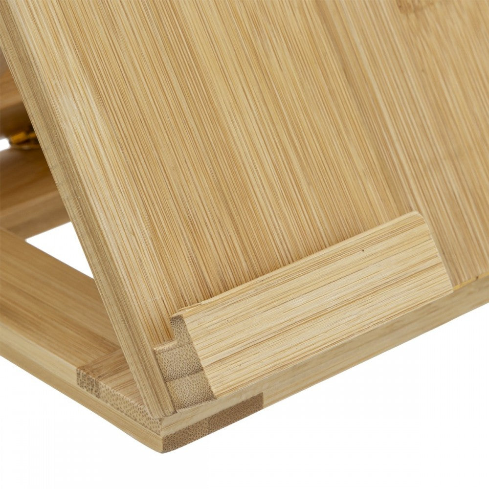 Suport tableta IT-Log, bambus, 20 x 17 x H 25 cm