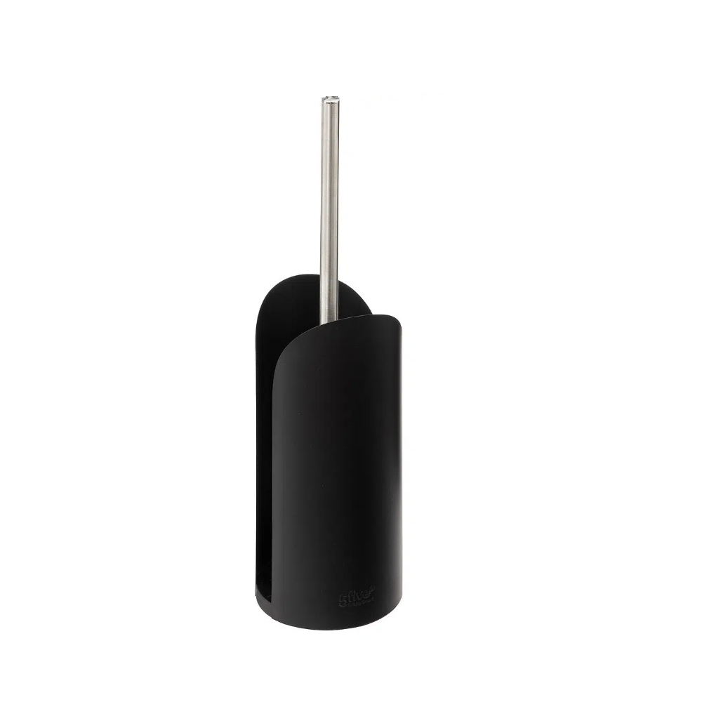 Suport hartie igienica Black SH, otel, 15 x H 60 cm
