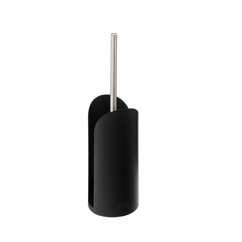 Suport hartie igienica Black SH, otel, 15 x H 60 cm