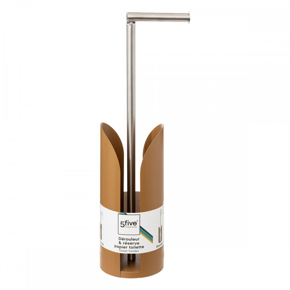 Suport hartie igienica Brown Mi, otel, 15 x H 60 cm