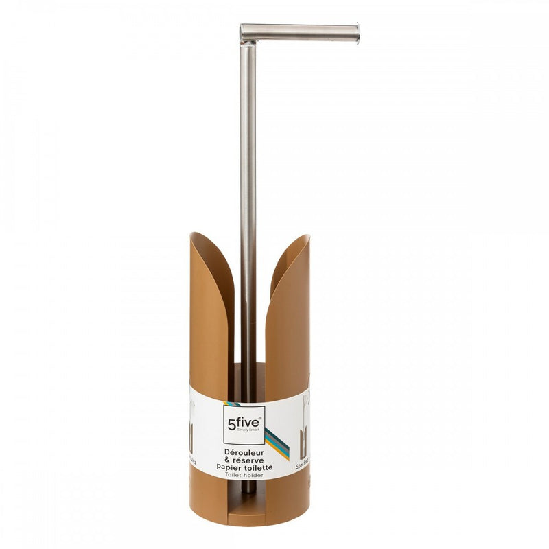 Suport hartie igienica Brown Mi, otel, 15 x H 60 cm
