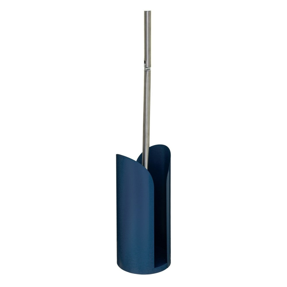Suport hartie igienica Blue Mi, otel, 15 x 15 x H 59 cm