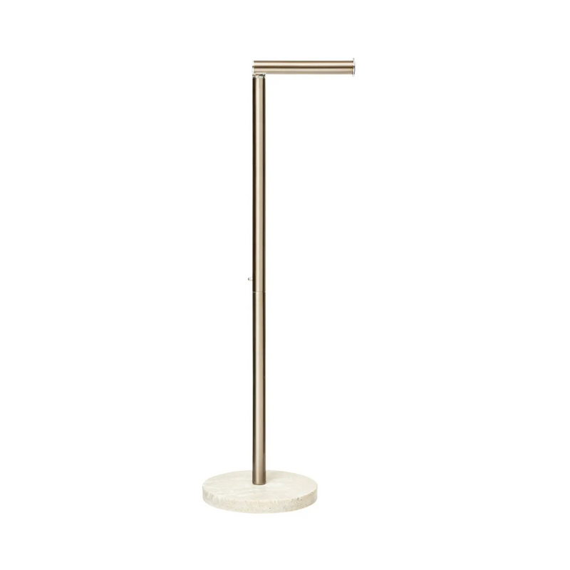 Suport hartie igienica Comes White, inox, 15 x H 59.5 cm