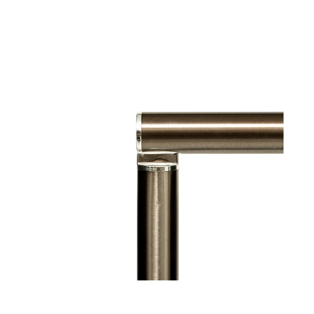 Suport hartie igienica Comes White, inox, 15 x H 59.5 cm