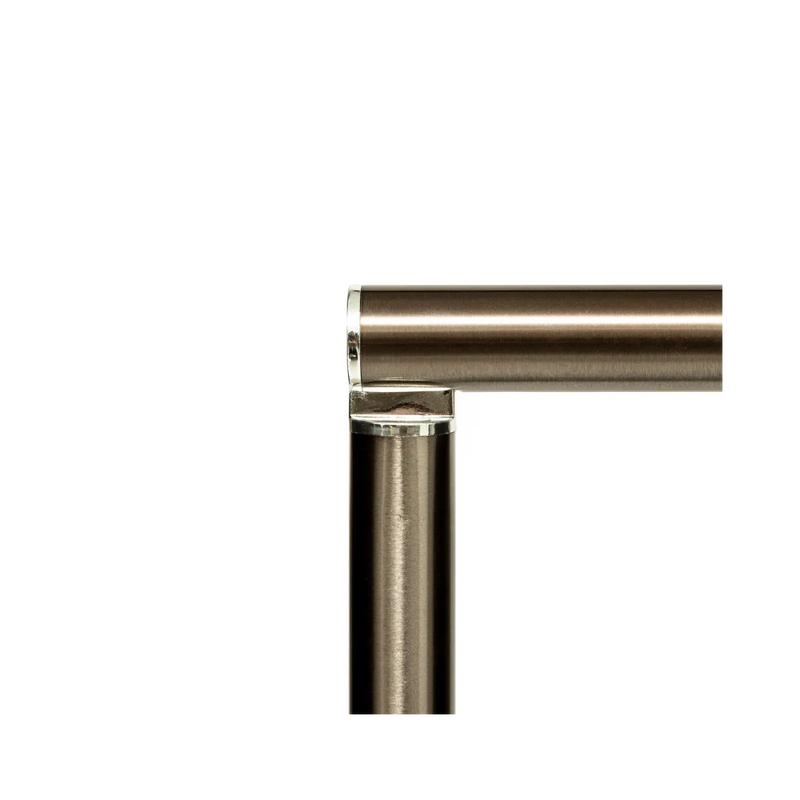 Suport hartie igienica Comes White, inox, 15 x H 59.5 cm