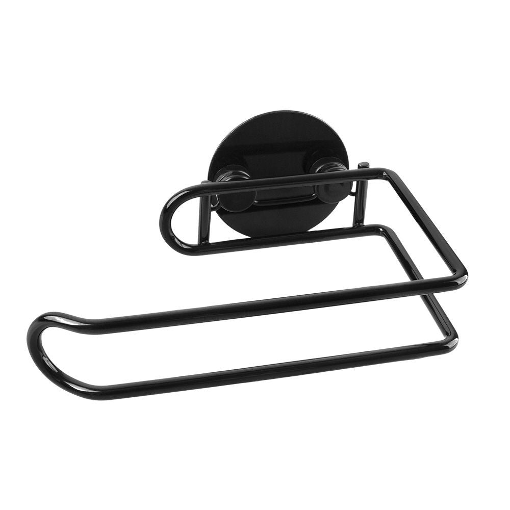 Suport pentru hartie igienica AWD Interior Chavez, otel, negru, 14,7 x 6 x 10 cm