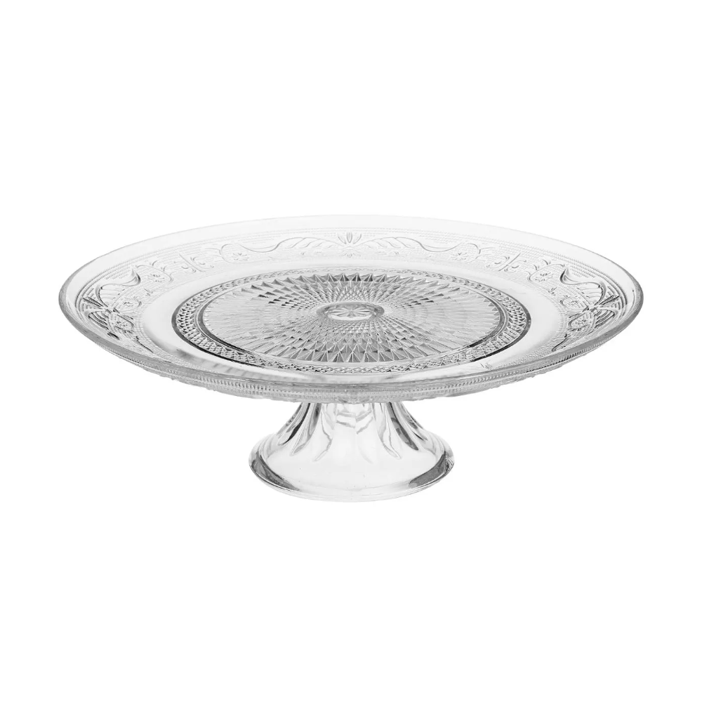 Suport pentru tort SG, sticla, 29 cm, transparent