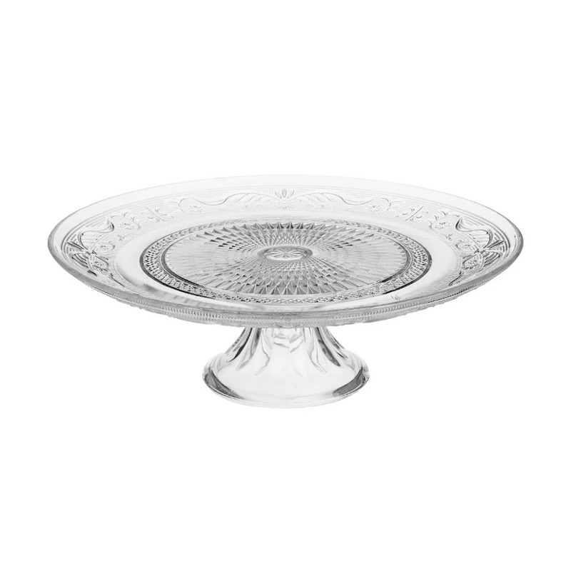 Suport pentru tort SG, sticla, 29 cm, transparent