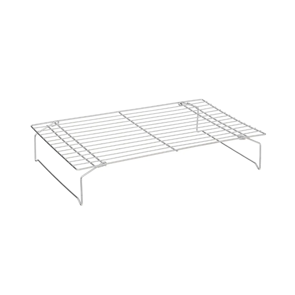 Suport racire patiserie, 3 nivele, otel, detasabie, 40 x D. 25 x H. 21.5 cm