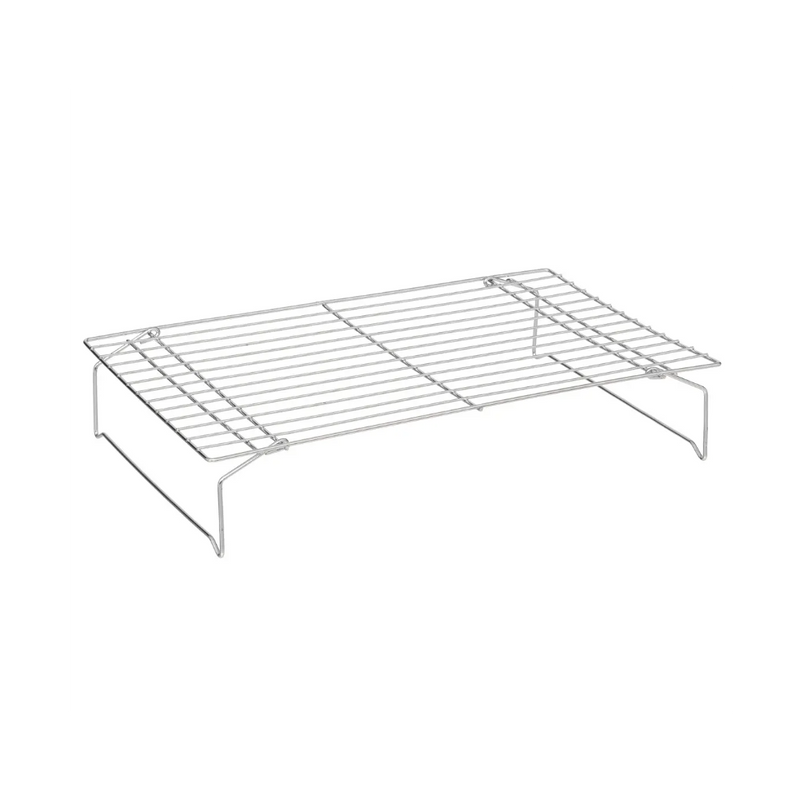 Suport racire patiserie, 3 nivele, otel, detasabie, 40 x D. 25 x H. 21.5 cm