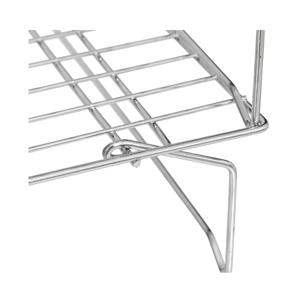 Suport racire patiserie, 3 nivele, otel, detasabie, 40 x D. 25 x H. 21.5 cm