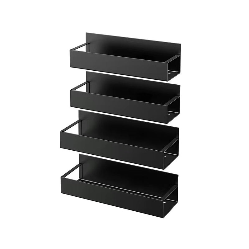 Set 4 etajere Livit Corth, metal negru