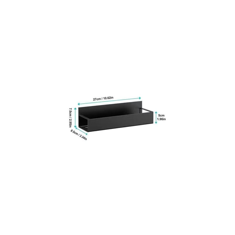 Set 2 etajere Livit Corth, metal negru