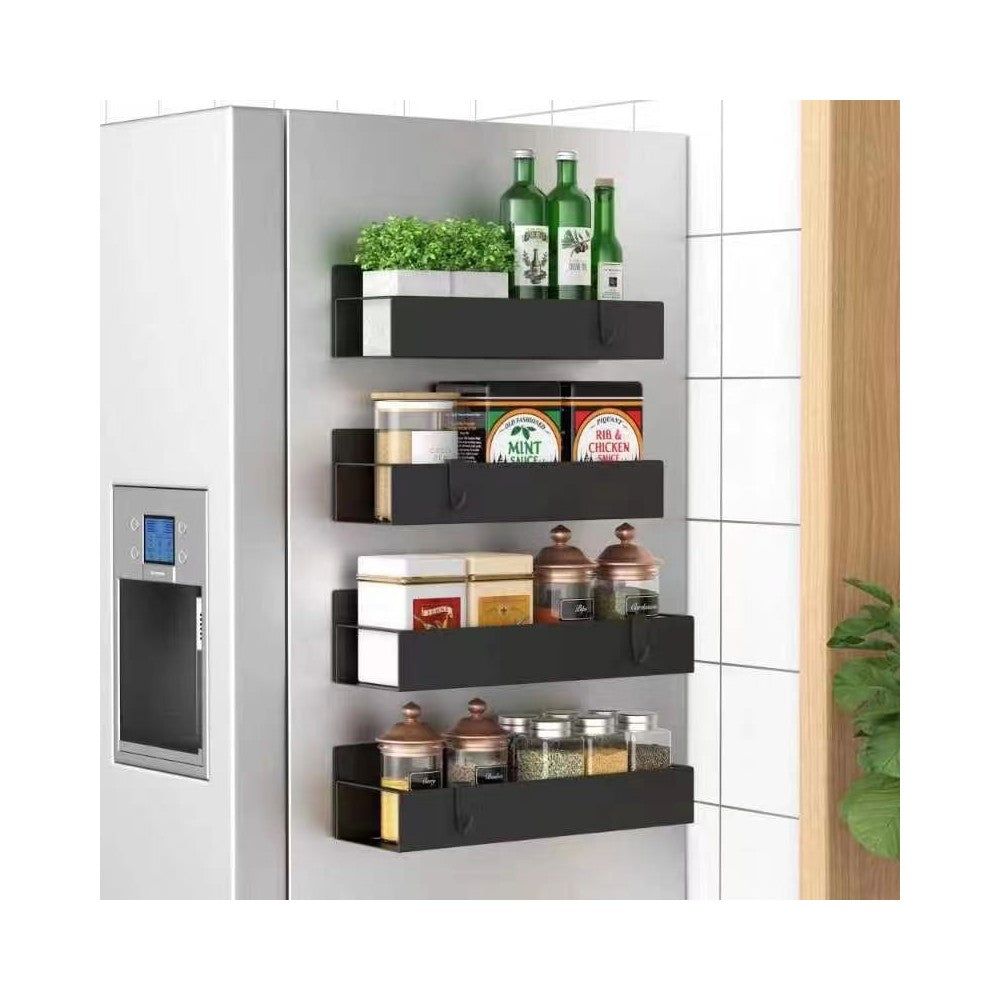 Set 4 etajere Livit Corth, metal negru