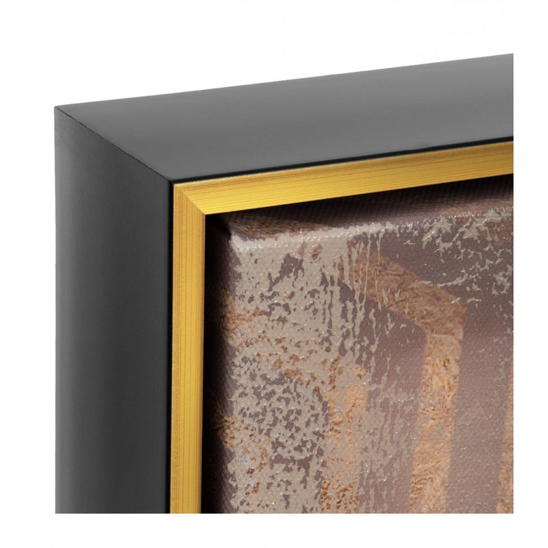 Tablou canvas Bouddha Gold, 102x102 cm
