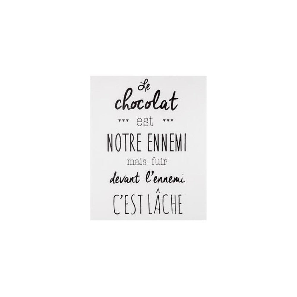 Tablou sticker Chokolat, 30x40 cm