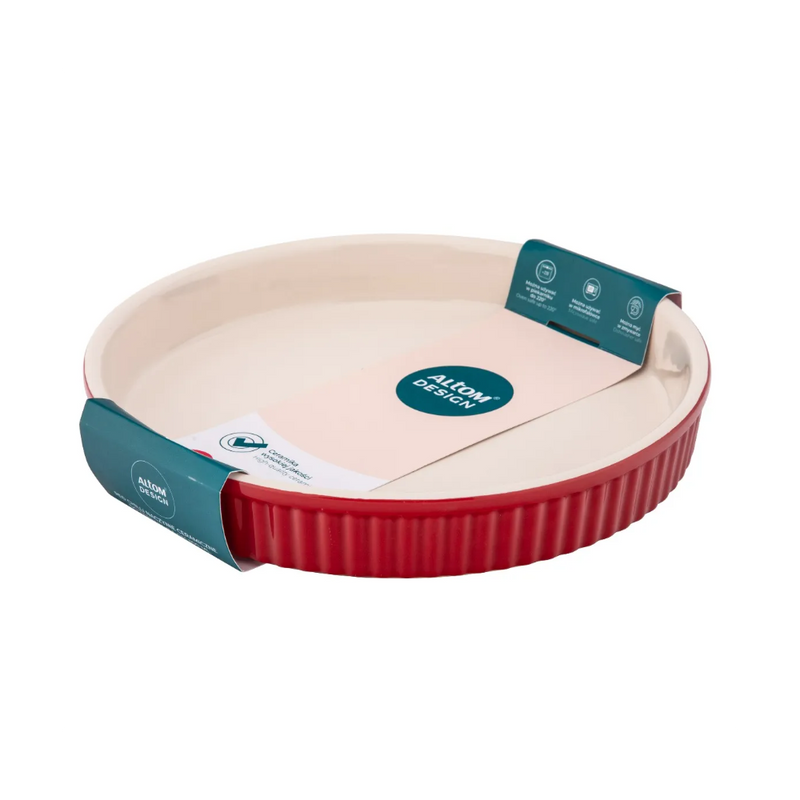 Tarta ceramica Red Chilli, 24 x 3.5 cm, 800 ml
