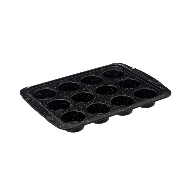 Tava 12 briose Caractere, otel carbon, 33 x 24 x H 3.8 cm