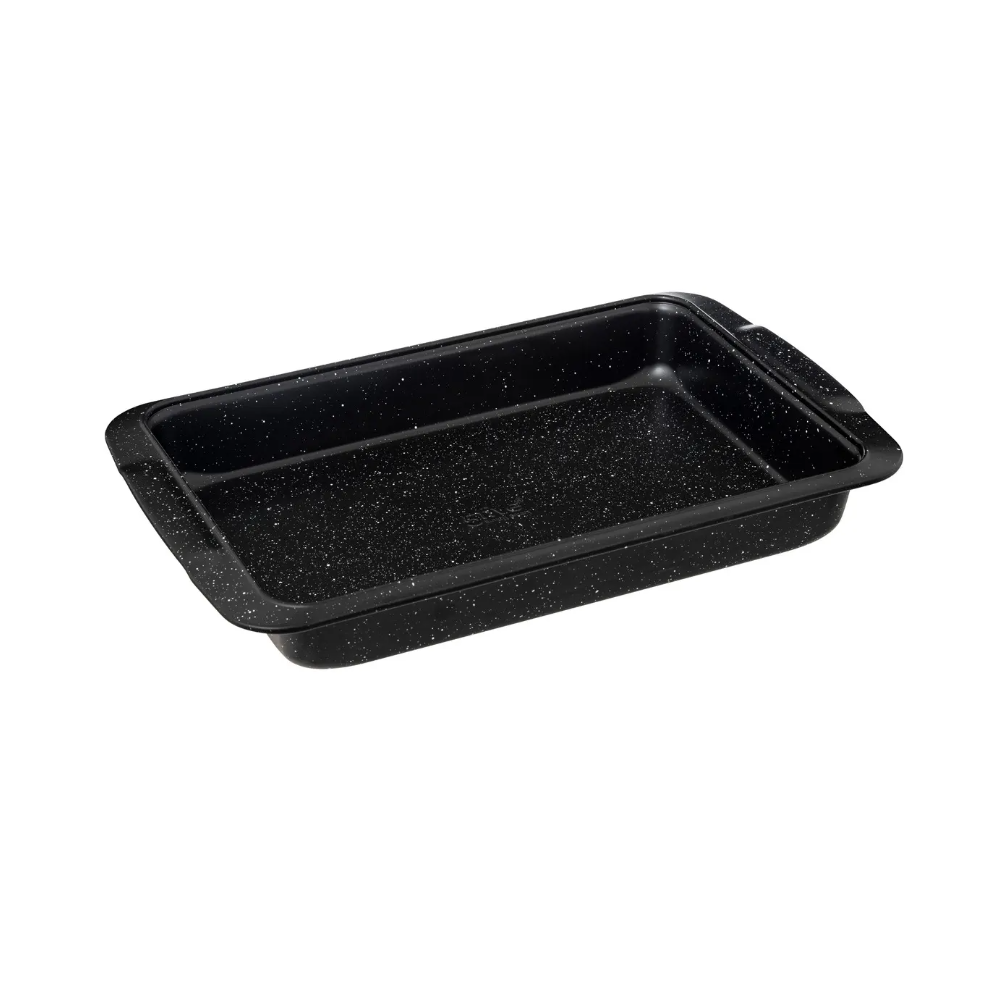 Tava cuptor Caractere, otel carbon, antiaderenta, 39 x 25 cm