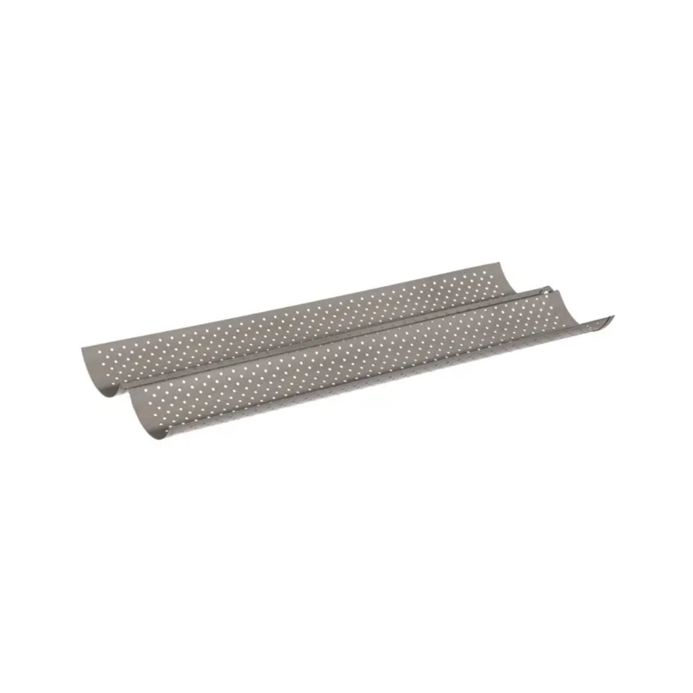 Tava baguette, metal, 38 x 16 cm