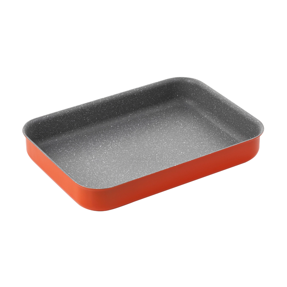 Tava cuptor Florina Chili, aluminiu, antiaderenta, 27 x 37 x 5 cm