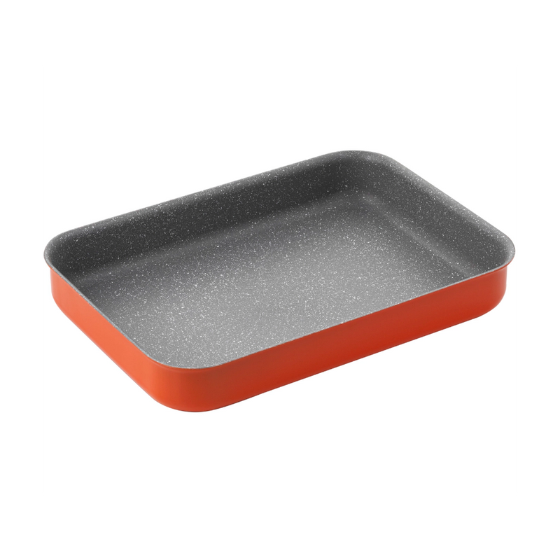 Tava cuptor Florina Chili, aluminiu, antiaderenta, 27 x 37 x 5 cm