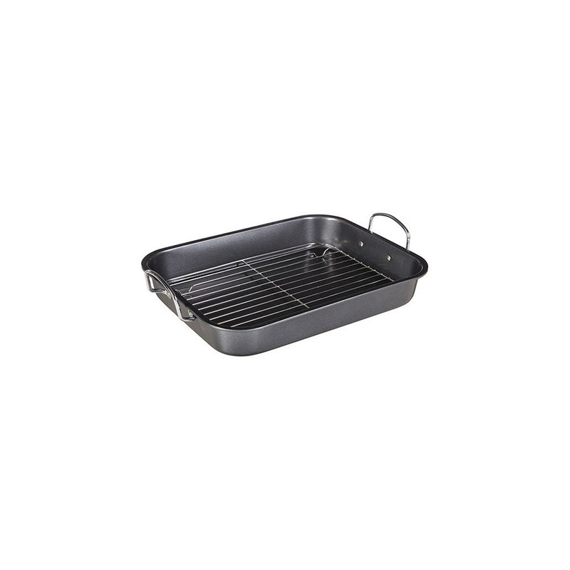 Tava cuptor SG cu grill, otel carbon, 39 x 29 x 5.5 cm