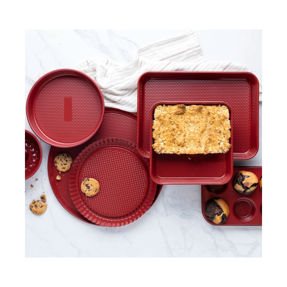 Tava briose Red Deliss, otel, 28,6 x 17,8 x 3 cm